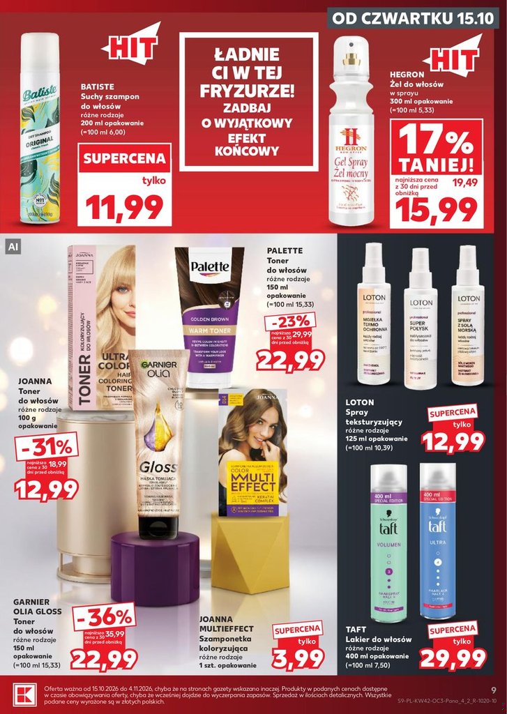 Kaufland gazetka promocyjna 15.10-04.11.2026 — strona 9 z 24