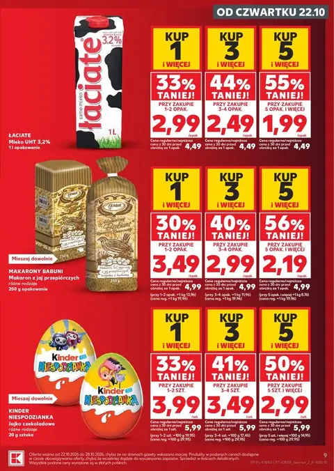 Kaufland gazetka promocyjna 22.10-28.10.2026 — strona 9 z 59
