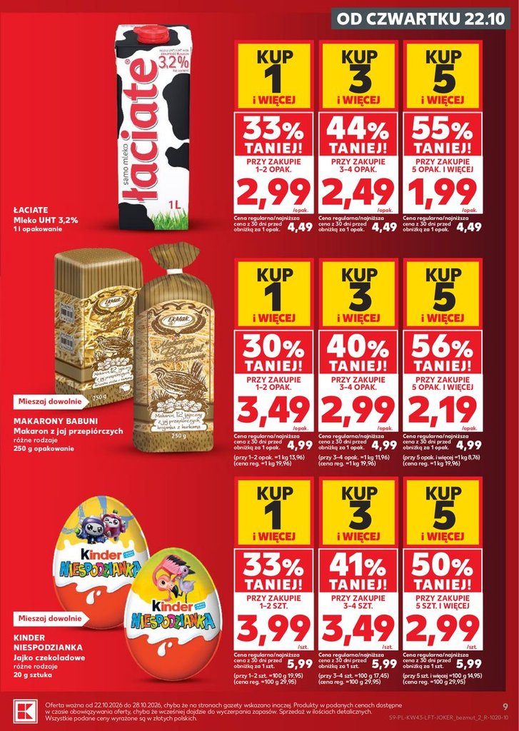 Kaufland gazetka promocyjna 22.10-28.10.2026 — strona 9 z 66