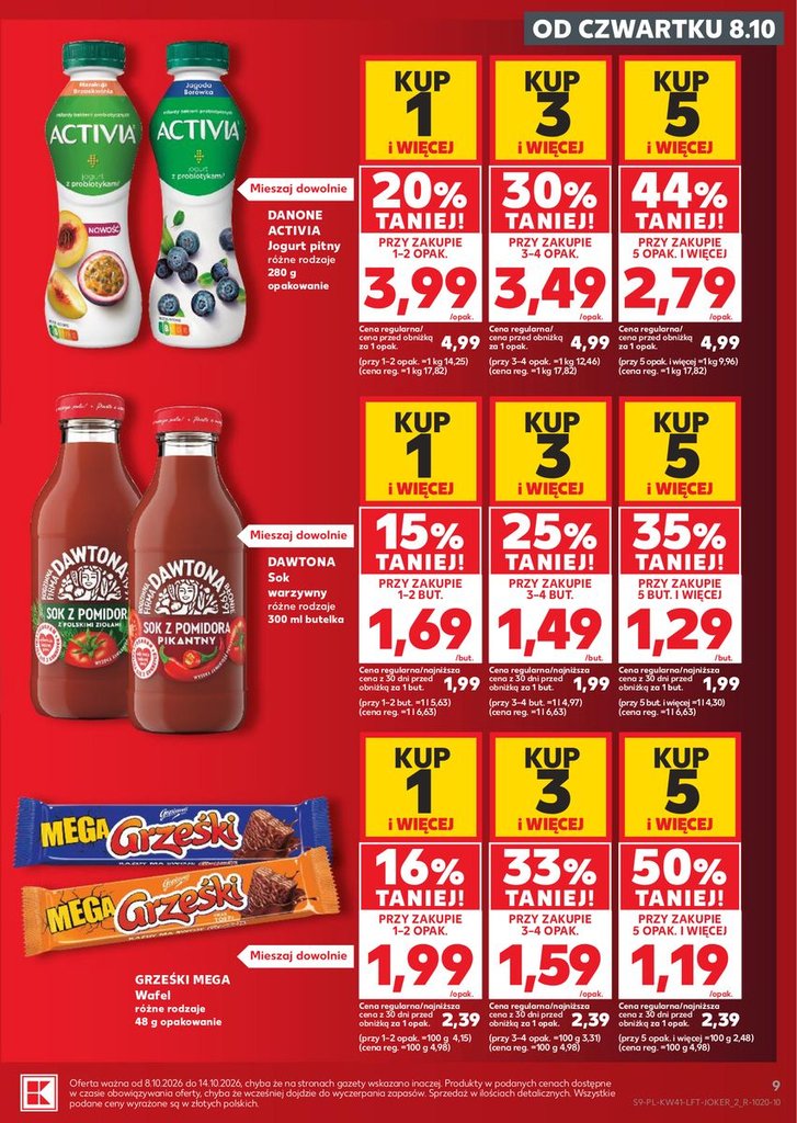 Kaufland gazetka promocyjna 08.10-14.10.2026 — strona 9 z 69