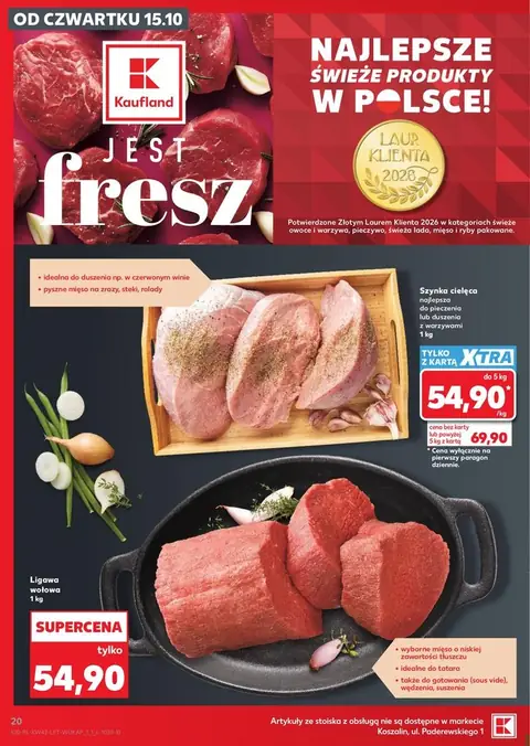 Kaufland gazetka promocyjna 15.10-21.10.2026 — strona 20 z 62