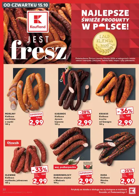 Kaufland gazetka promocyjna 15.10-21.10.2026 — strona 22