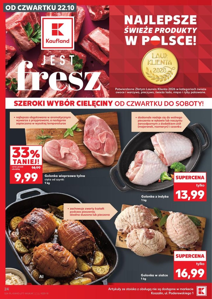 Kaufland gazetka promocyjna 22.10-28.10.2026 — strona 24 z 66