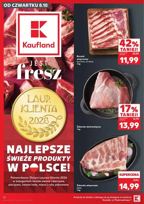 Kaufland gazetka promocyjna 08.10-14.10.2026 — strona 26 z 69
