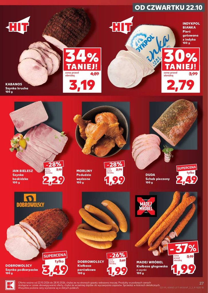 Kaufland gazetka promocyjna 22.10-28.10.2026 — strona 27 z 66