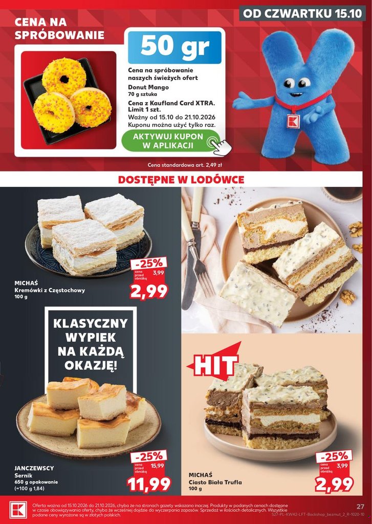 Kaufland gazetka promocyjna 15.10-21.10.2026 — strona 27 z 62