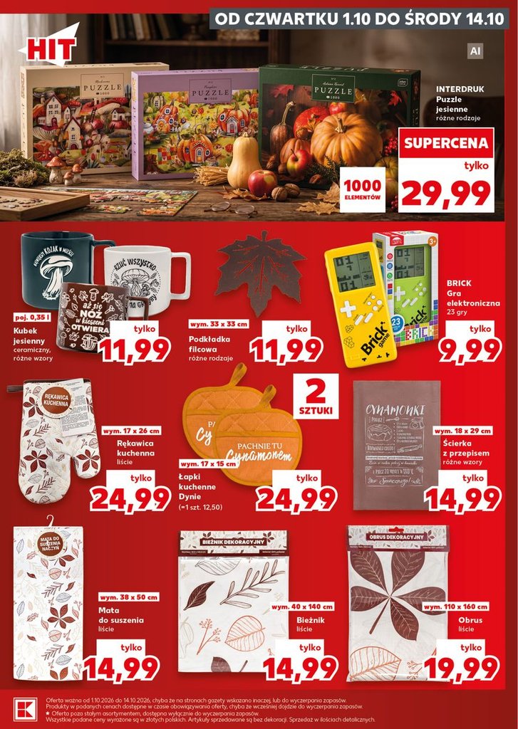 Kaufland gazetka promocyjna 01.10-14.10.2026 — strona 27 z 31