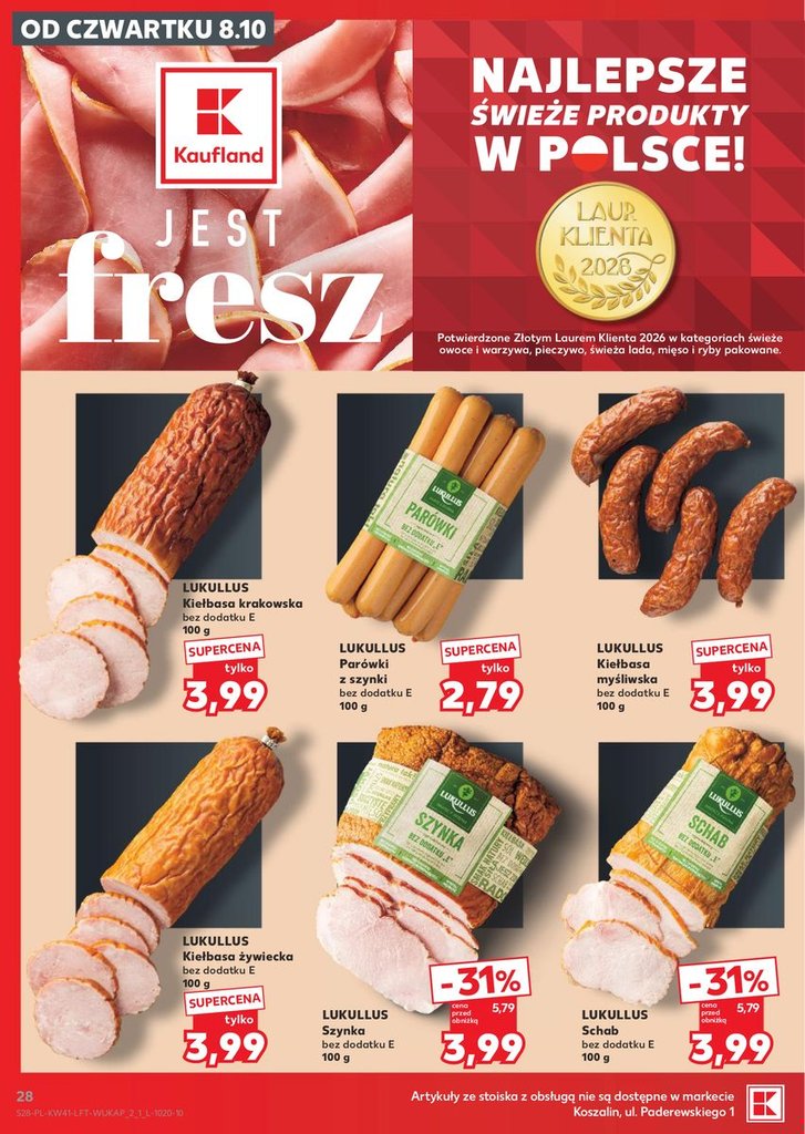 Kaufland gazetka promocyjna 08.10-14.10.2026 — strona 28 z 69