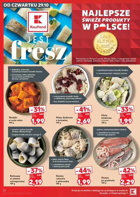 Kaufland gazetka promocyjna 29.10-04.11.2026 — strona 28 z 62