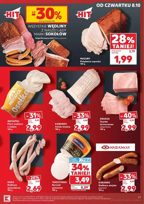 Kaufland gazetka promocyjna 08.10-14.10.2026 — strona 29 z 69