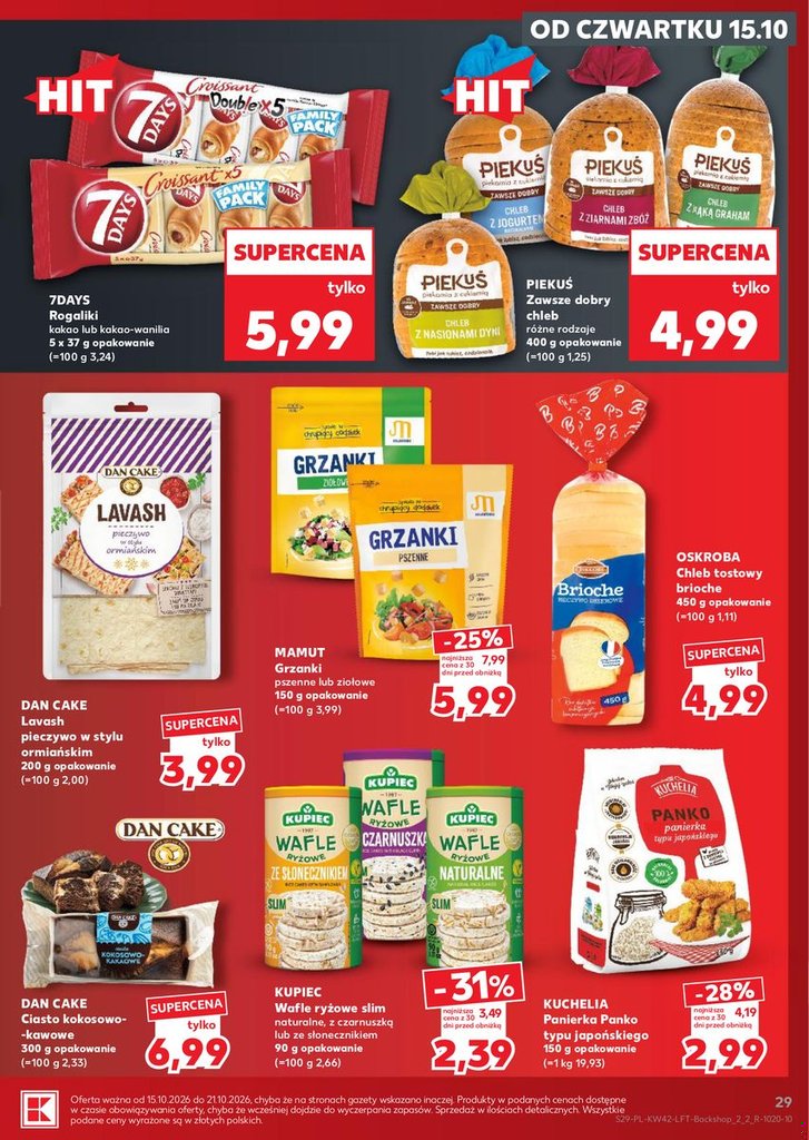 Kaufland gazetka promocyjna 15.10-21.10.2026 — strona 29 z 62