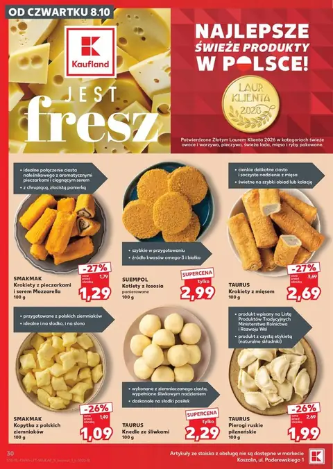 Kaufland gazetka promocyjna 08.10-14.10.2026 — strona 30 z 69
