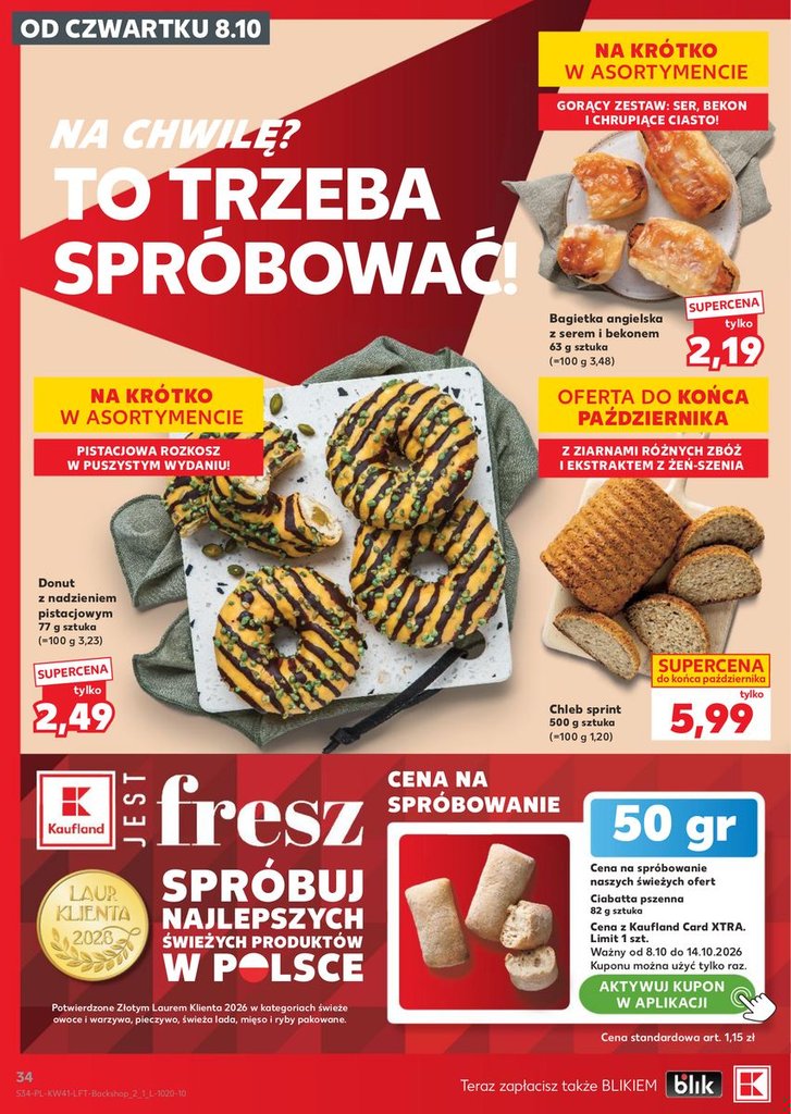 Kaufland gazetka promocyjna 08.10-14.10.2026 — strona 34 z 69