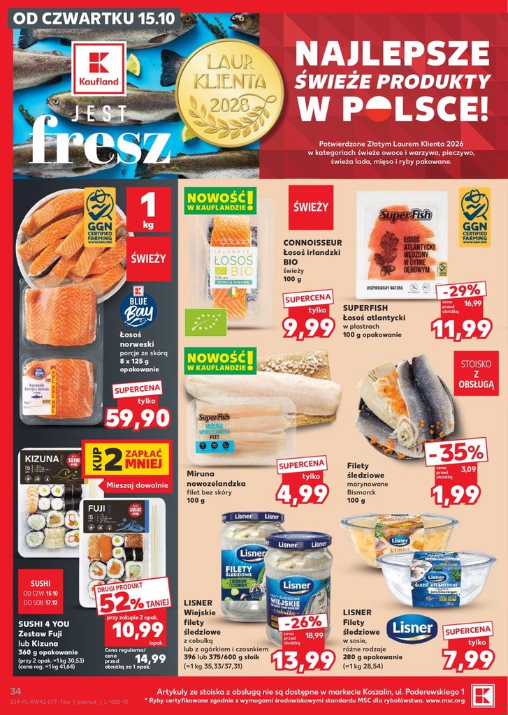 Kaufland gazetka promocyjna 15.10-21.10.2026 — strona 34 z 62