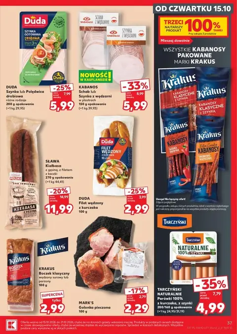 Kaufland gazetka promocyjna 15.10-21.10.2026 — strona 37 z 62