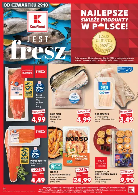 Kaufland gazetka promocyjna 29.10-04.11.2026 — strona 38 z 62