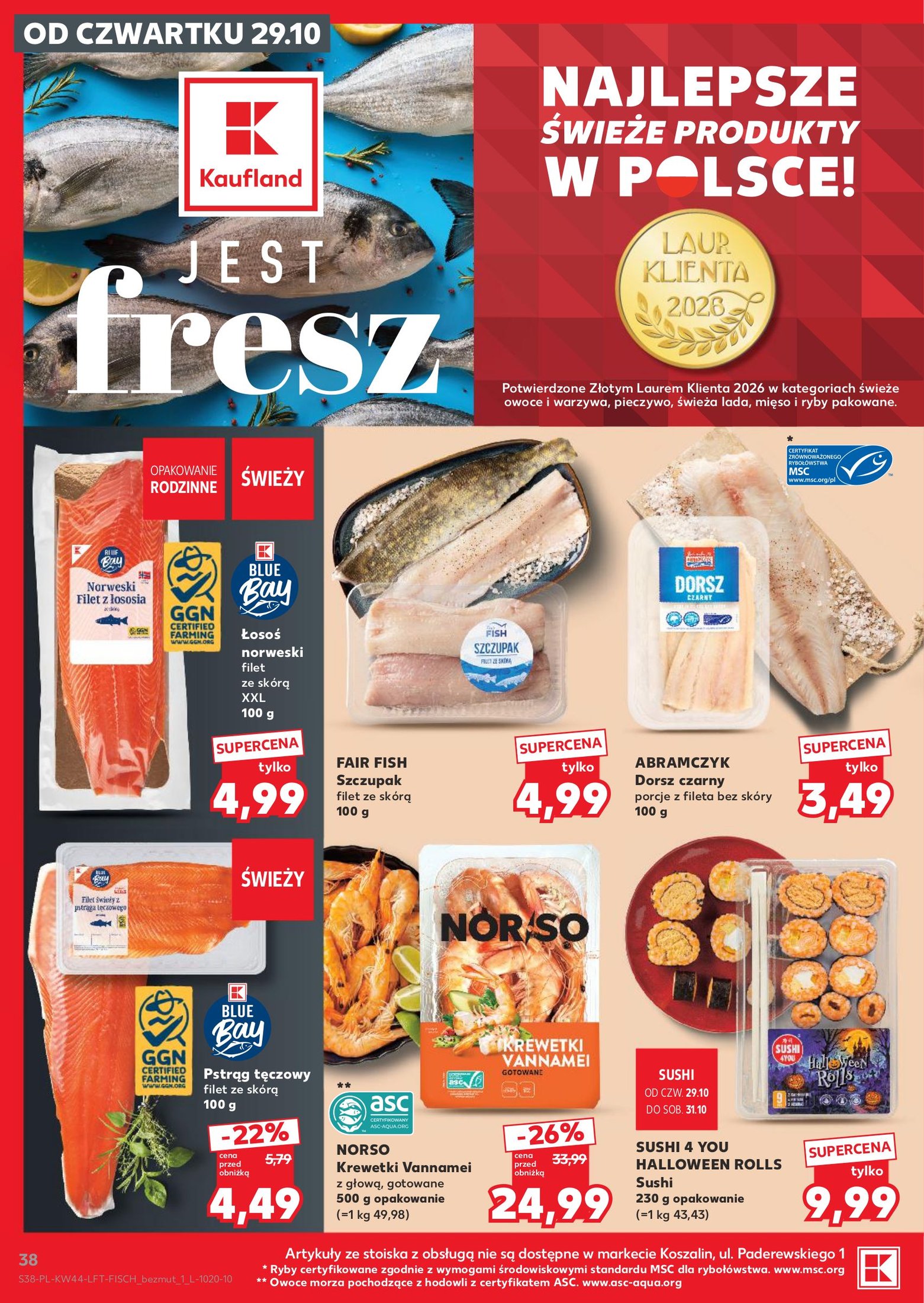 Kaufland gazetka promocyjna 29.10-04.11.2026 — strona 38 z 68