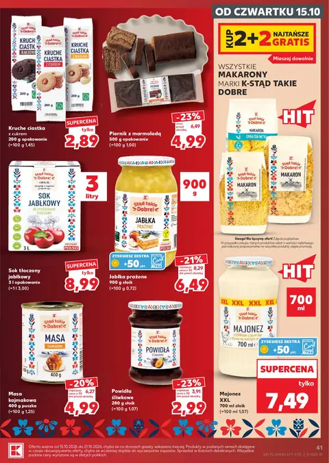 Kaufland gazetka promocyjna 15.10-21.10.2026 — strona 41