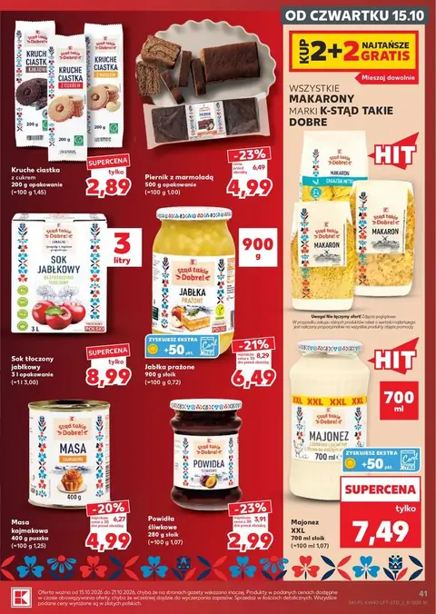 Kaufland gazetka promocyjna 15.10-21.10.2026 — strona 41 z 62