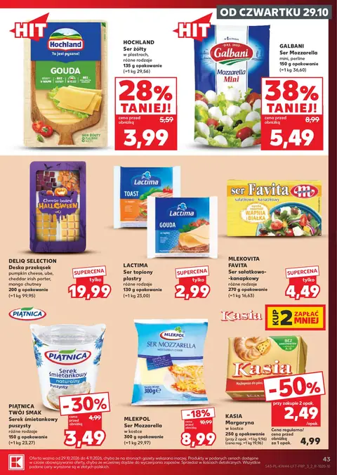 Kaufland gazetka promocyjna 29.10-04.11.2026 — strona 43 z 62