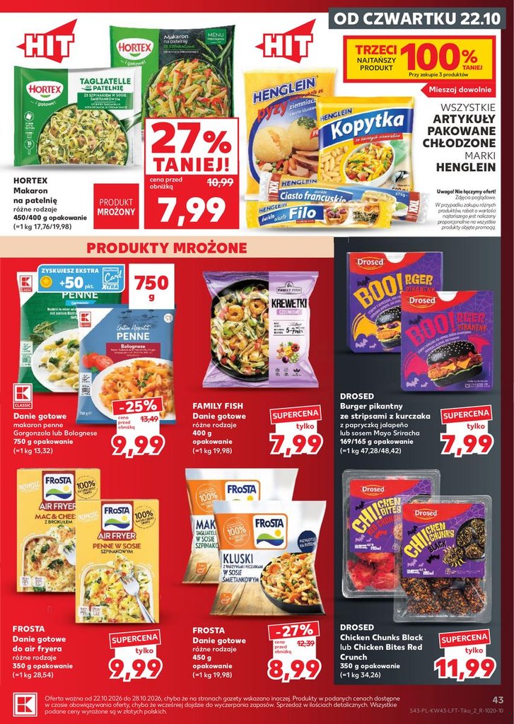 Kaufland gazetka promocyjna 22.10-28.10.2026 — strona 43 z 66