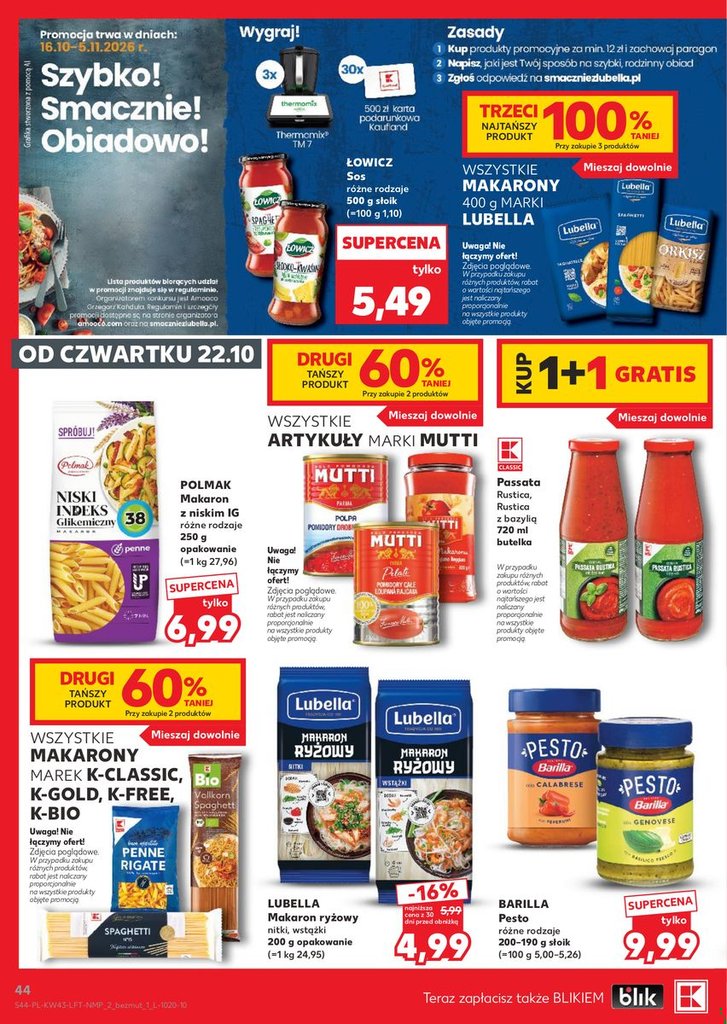 Kaufland gazetka promocyjna 22.10-28.10.2026 — strona 44 z 66