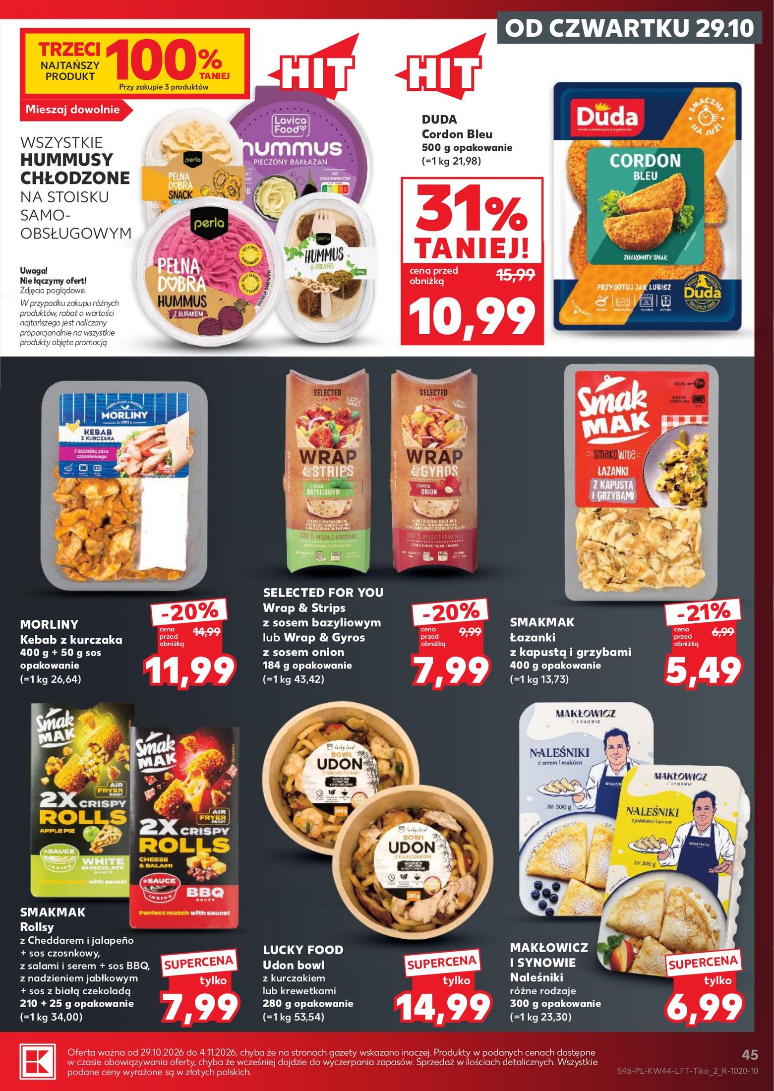 Kaufland gazetka promocyjna 29.10-04.11.2026 — strona 45 z 68