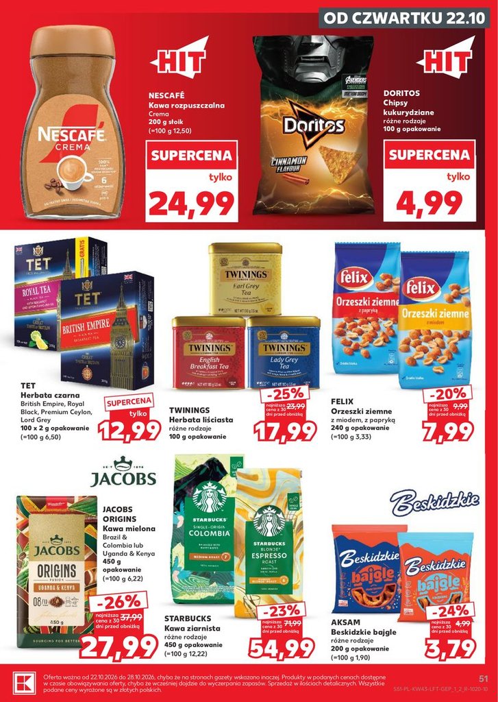 Kaufland gazetka promocyjna 22.10-28.10.2026 — strona 51 z 66