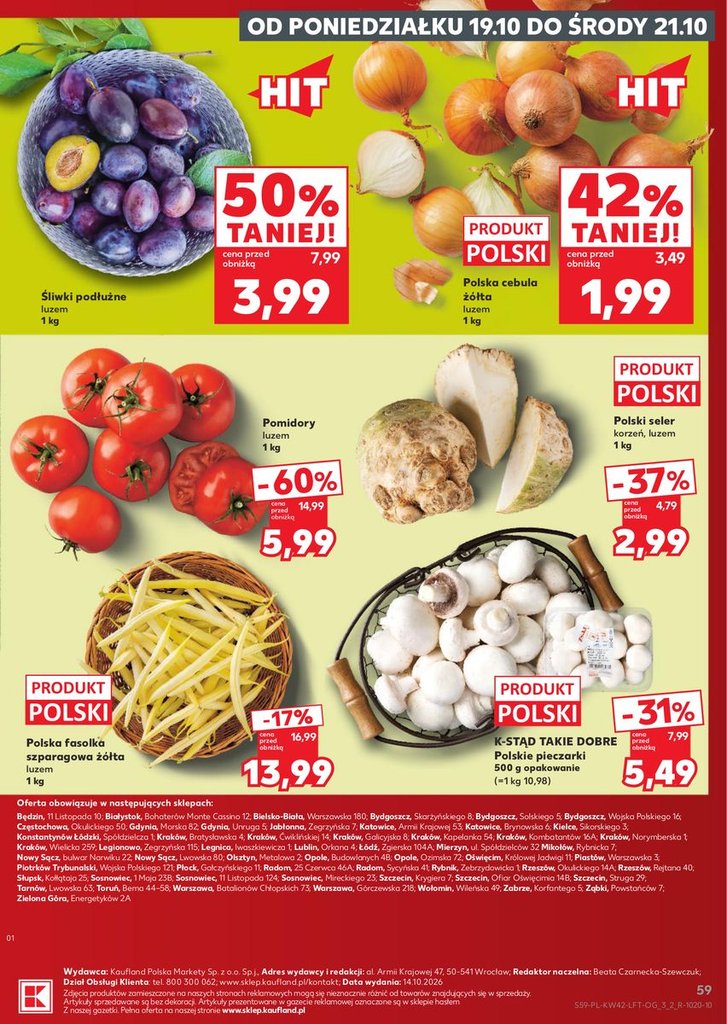 Kaufland gazetka promocyjna 15.10-21.10.2026 — strona 59 z 62