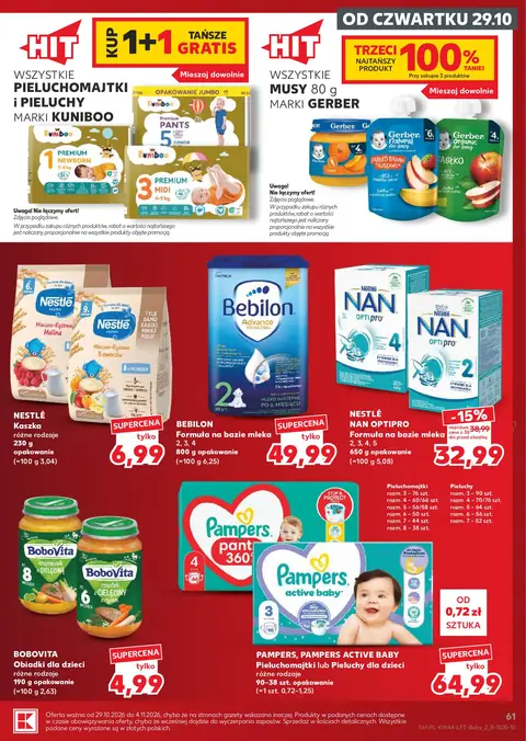 Kaufland gazetka promocyjna 29.10-04.11.2026 — strona 61 z 62