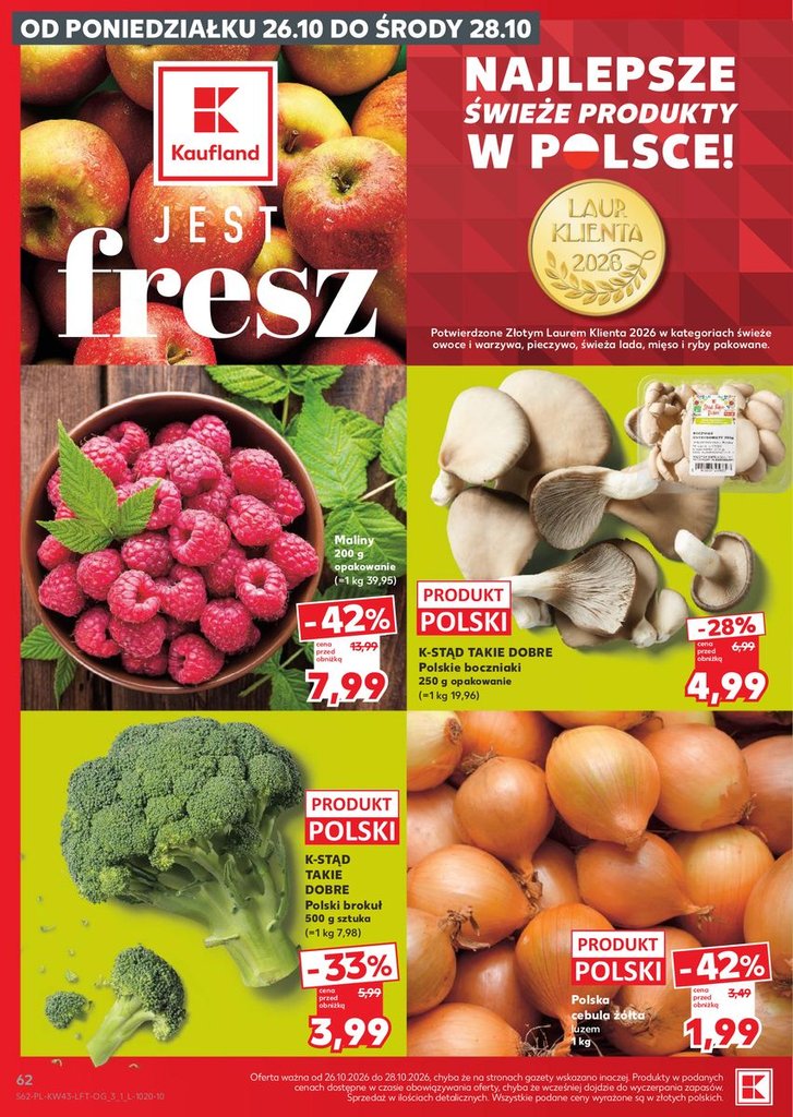 Kaufland gazetka promocyjna 22.10-28.10.2026 — strona 62 z 66