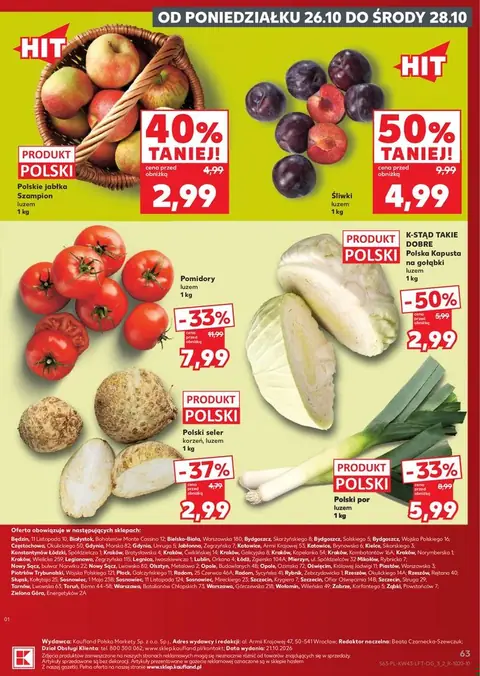 Kaufland gazetka promocyjna 22.10-28.10.2026 — strona 63 z 59