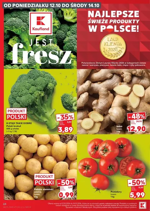 Kaufland gazetka promocyjna 08.10-14.10.2026 — strona 68 z 69