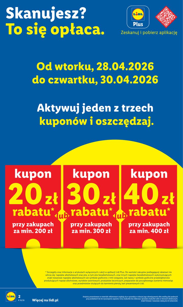 Lidl gazetka promocyjna 29.04-02.05.2026 — strona 2 z 107