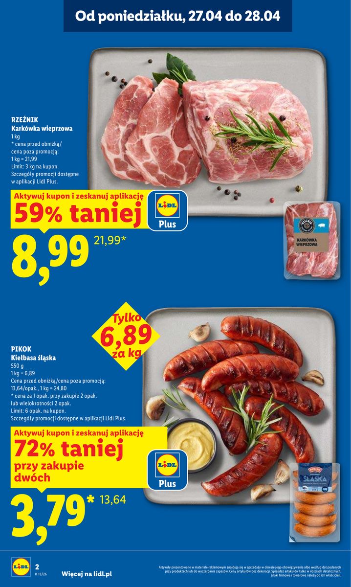 Lidl gazetka promocyjna 27.04-28.04.2026 — strona 2 z 97