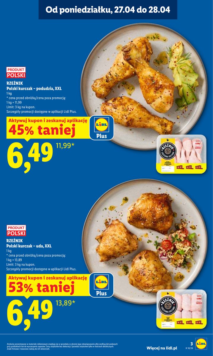 Lidl gazetka promocyjna 27.04-28.04.2026 — strona 3 z 97