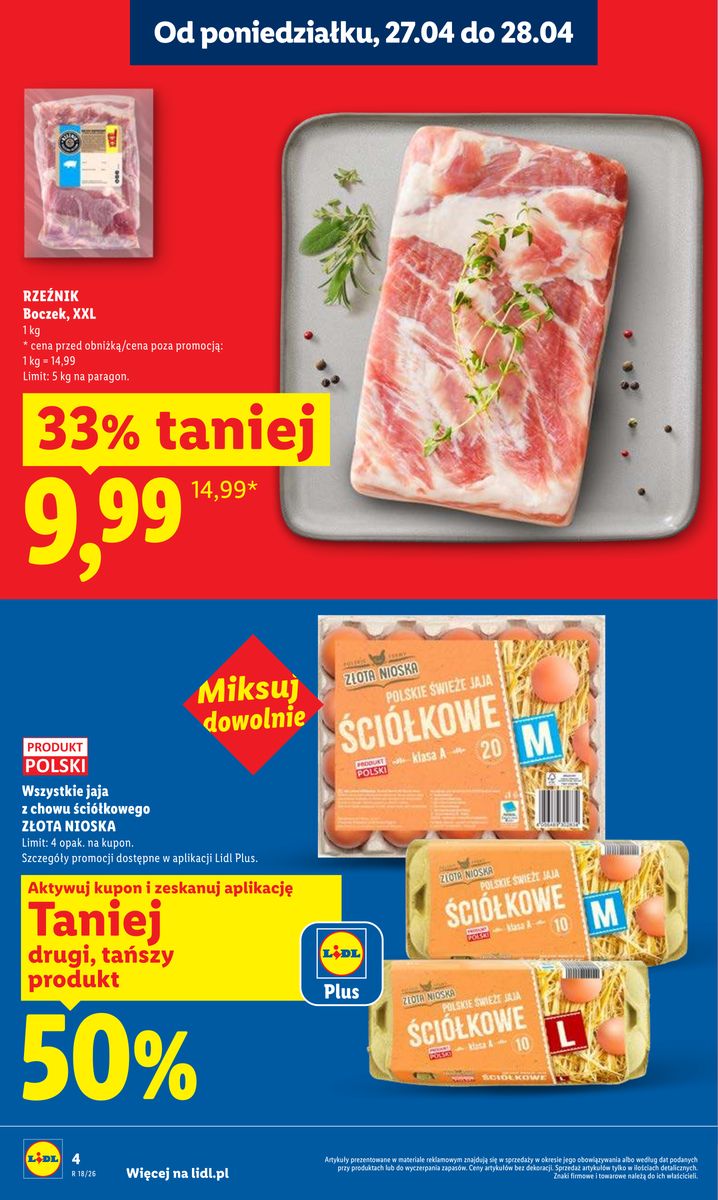 Lidl gazetka promocyjna 27.04-28.04.2026 — strona 4 z 97