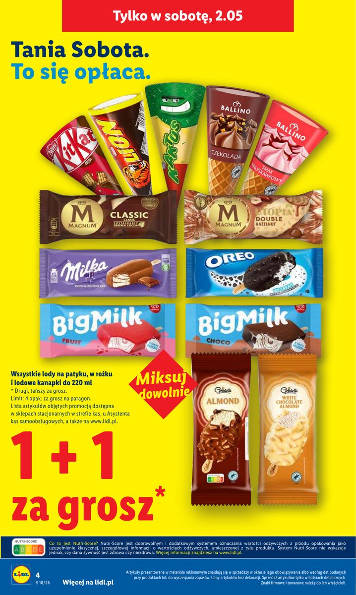 Lidl gazetka promocyjna 29.04-02.05.2026 — strona 4 z 107