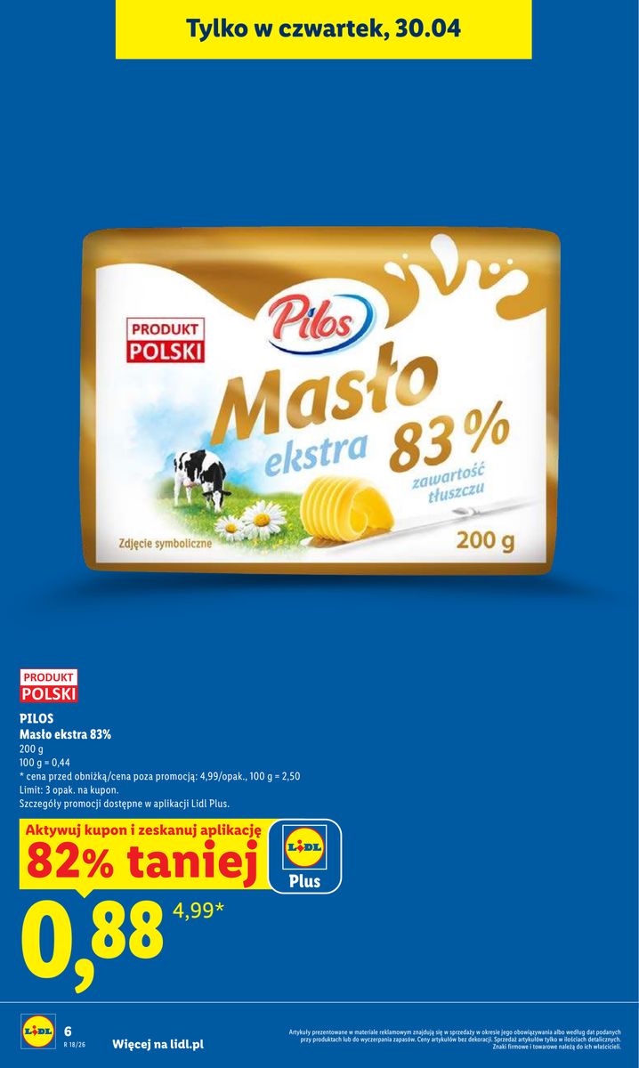 Lidl gazetka promocyjna 29.04-02.05.2026 — strona 6 z 107
