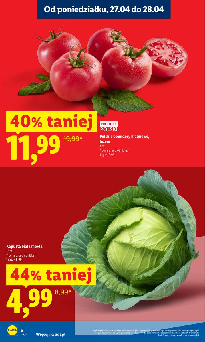 Lidl gazetka promocyjna 27.04-28.04.2026 — strona 6 z 97