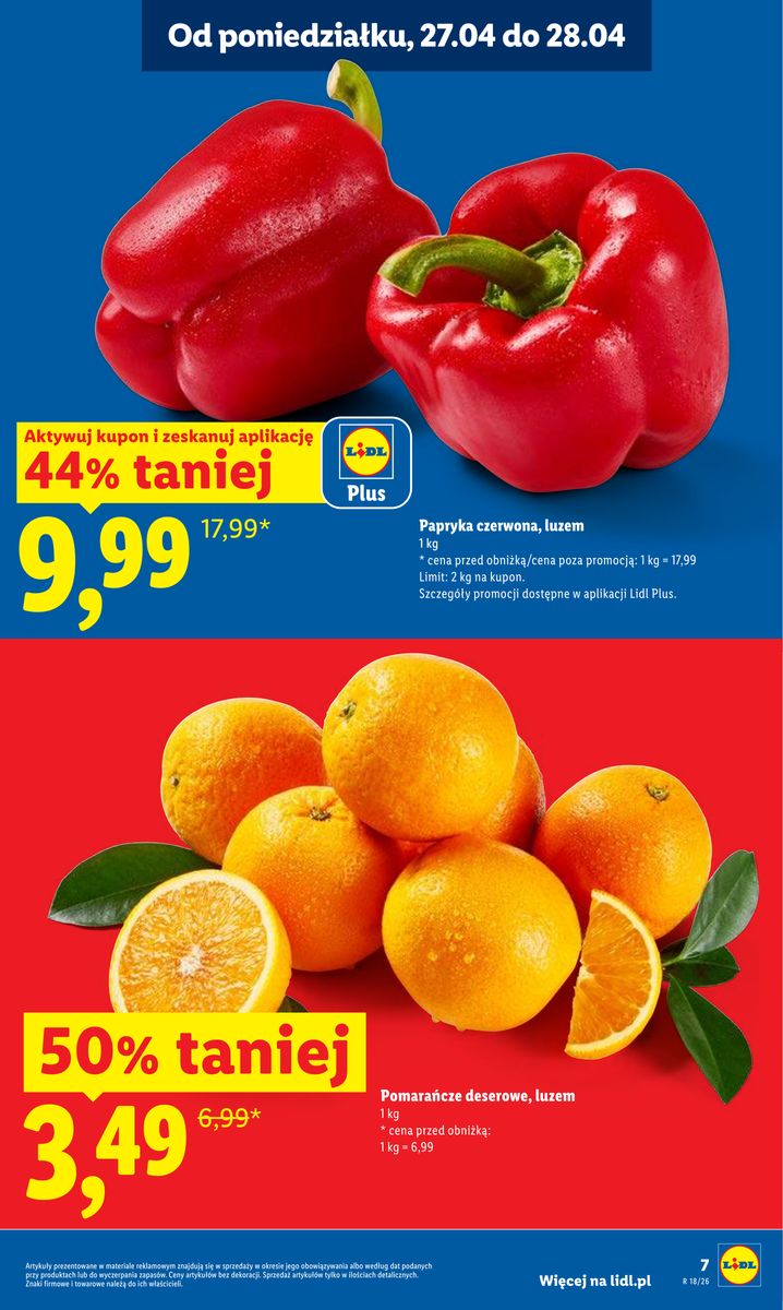 Lidl gazetka promocyjna 27.04-28.04.2026 — strona 7 z 97