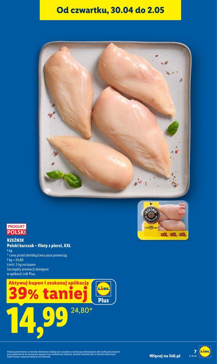 Lidl gazetka promocyjna 29.04-02.05.2026 — strona 7 z 107