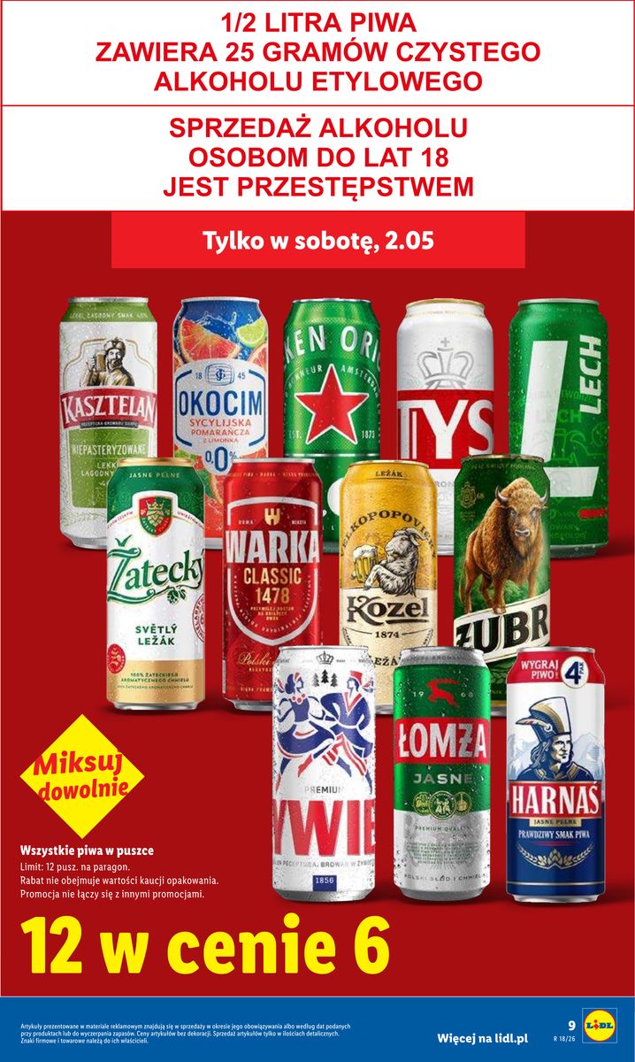 Lidl gazetka promocyjna 29.04-02.05.2026 — strona 9 z 107