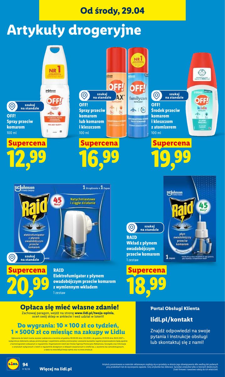 Lidl gazetka promocyjna 29.04-02.05.2026 — strona 100 z 107