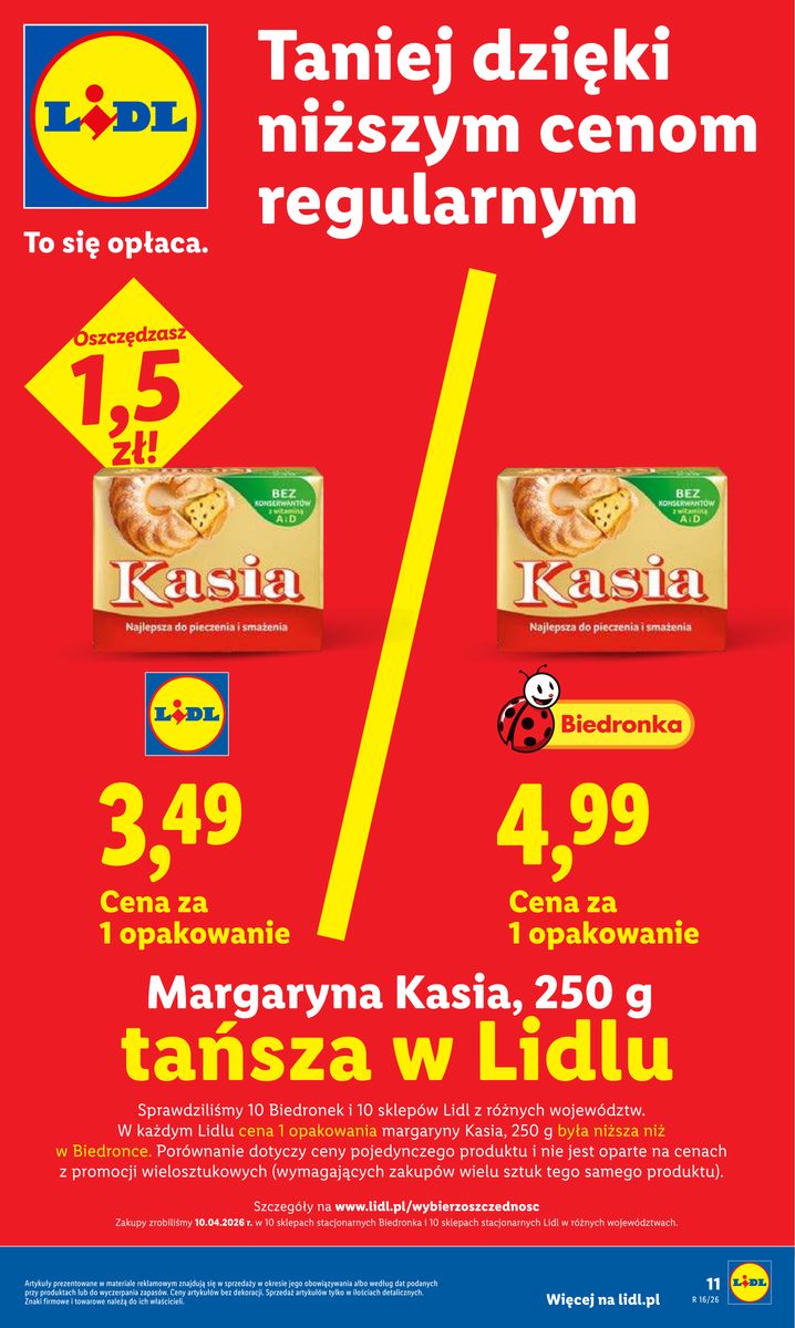 Lidl gazetka promocyjna 20.04-22.04.2026 — strona 11 z 94