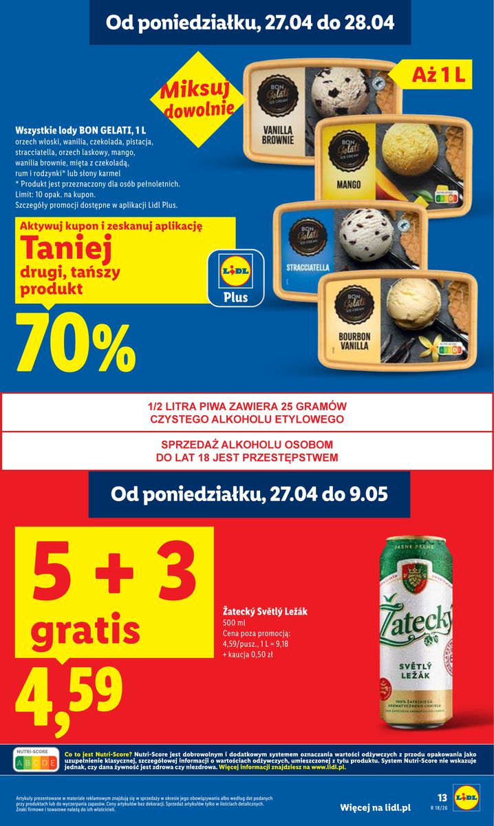 Lidl gazetka promocyjna 27.04-28.04.2026 — strona 13 z 97