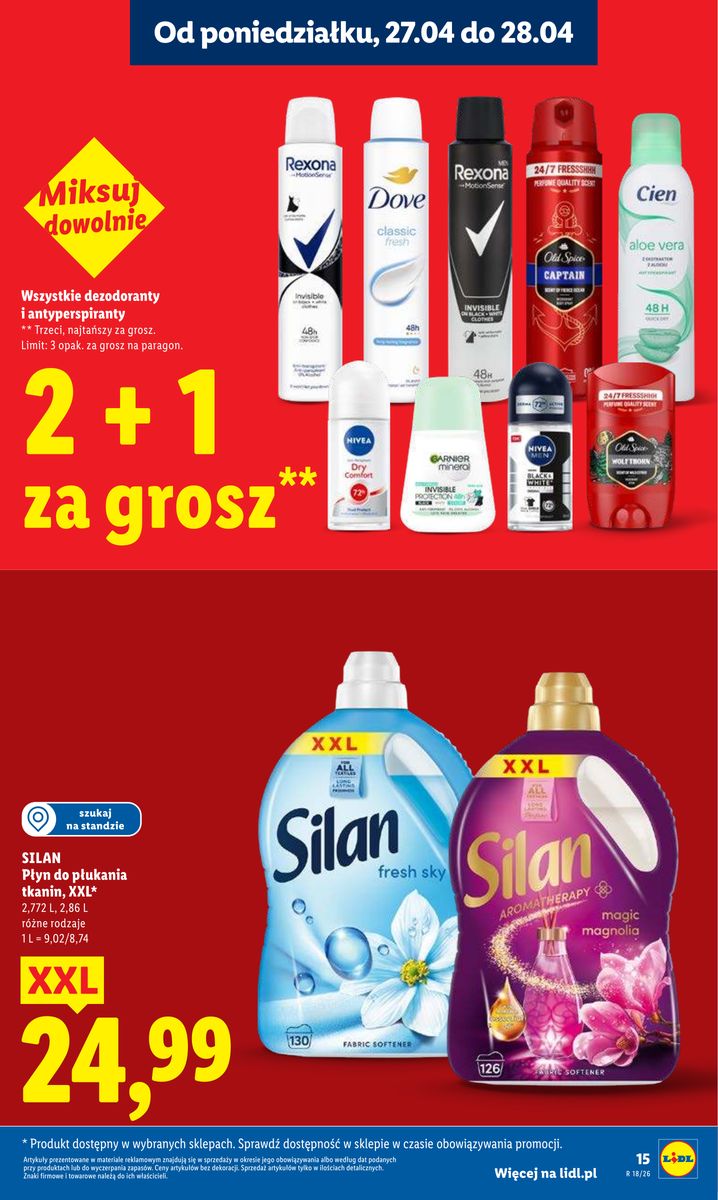 Lidl gazetka promocyjna 27.04-28.04.2026 — strona 15 z 97