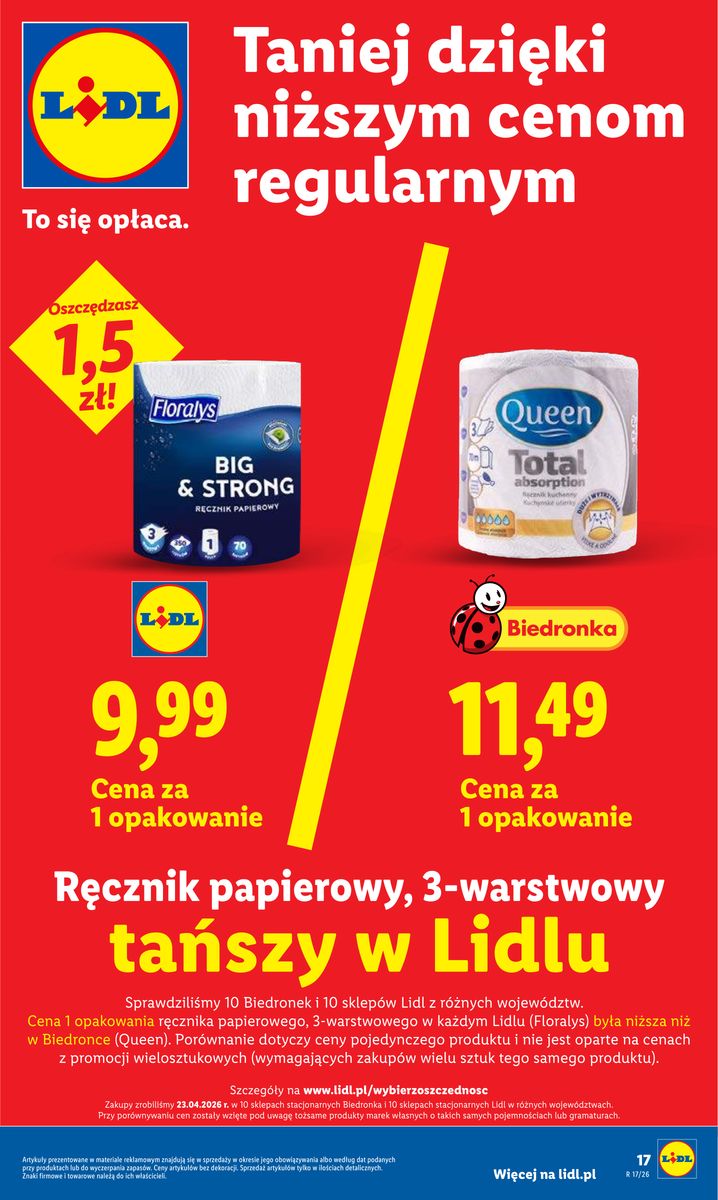 Lidl gazetka promocyjna 27.04-28.04.2026 — strona 17 z 97