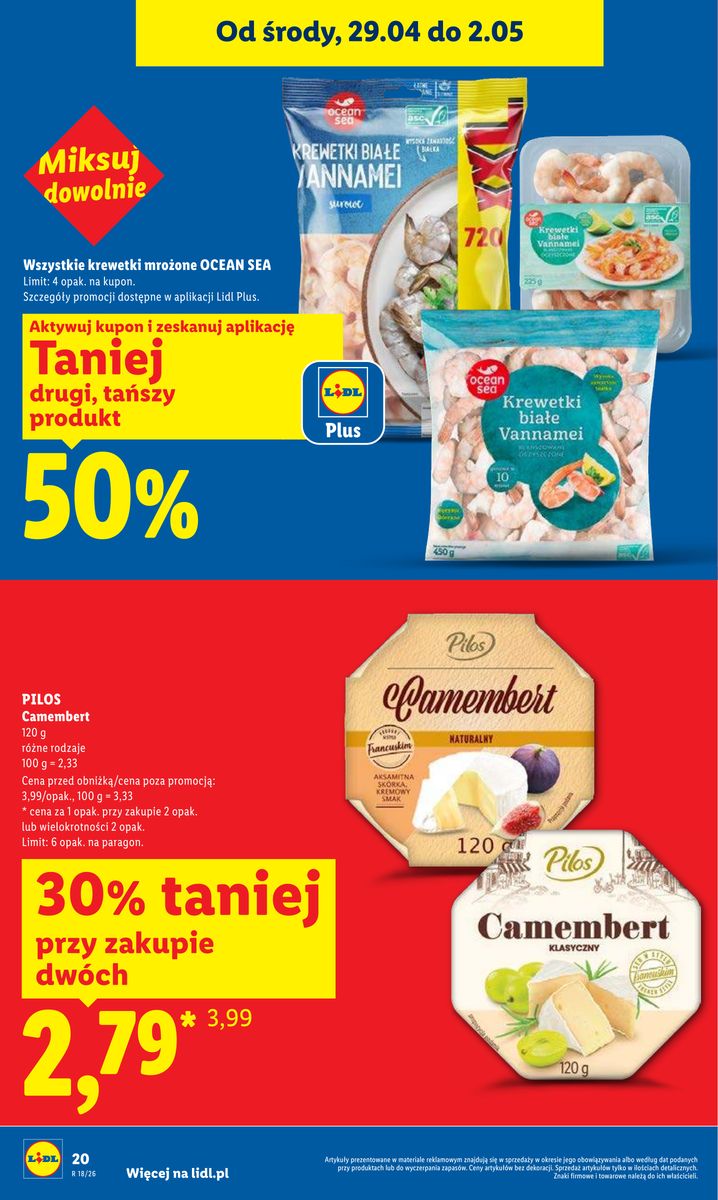 Lidl gazetka promocyjna 29.04-02.05.2026 — strona 20 z 107