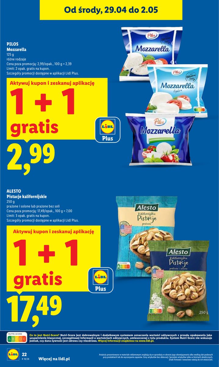 Lidl gazetka promocyjna 29.04-02.05.2026 — strona 22 z 107